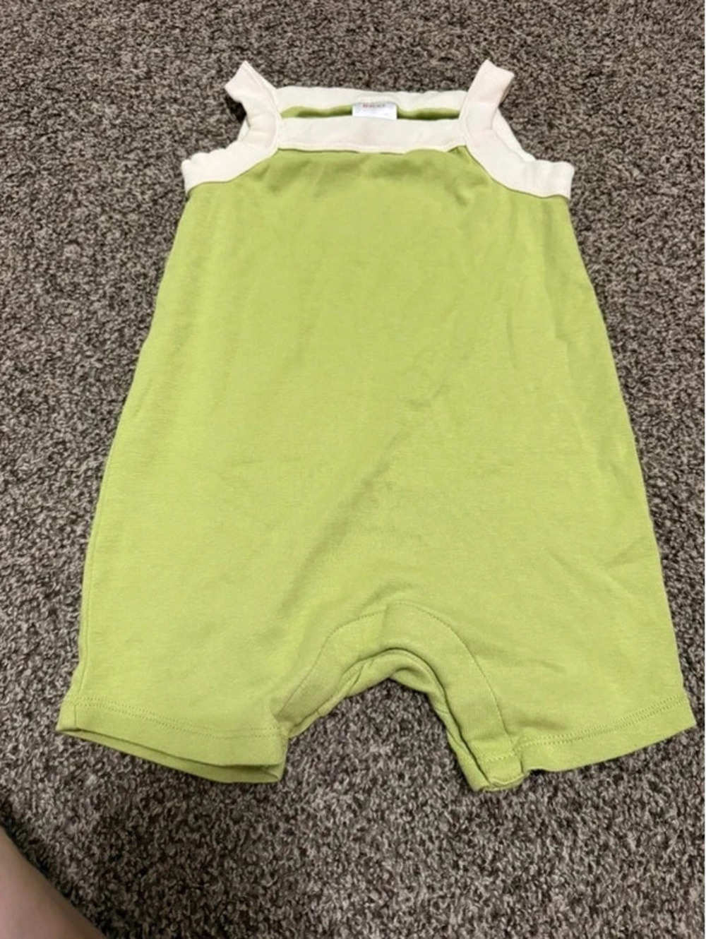 Hanna Andersson Baby Green Short Romper 2T 85 cm
